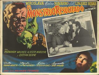 El Monstruo Resucitado Mexican Lobby Card