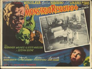 El Monstruo Resucitado >Mexican Lobby Card