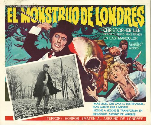 el monstruo de londres mexican lobby card