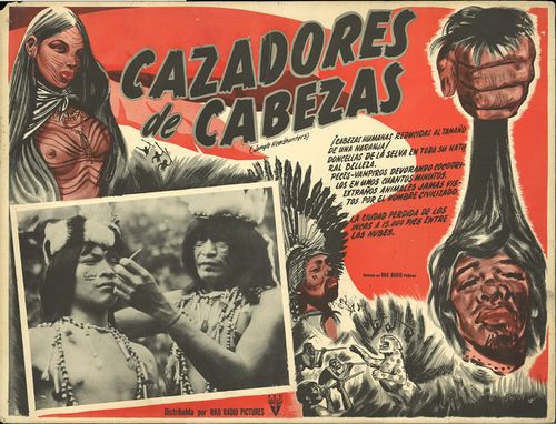 cazadores de cabezas lobby card