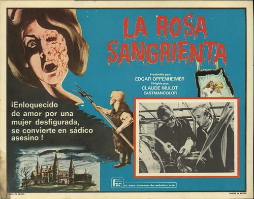 la rosa sangrienta mexican lobby card