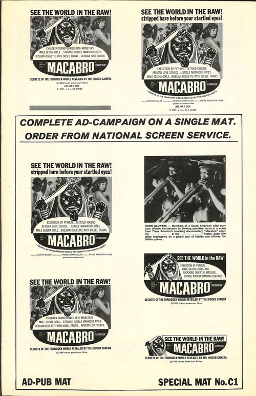 macabro pressbook