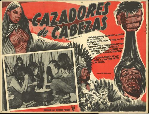 cazadores de cabezas lobby card