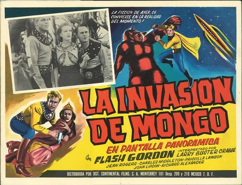 flash gordon mexican lobby card