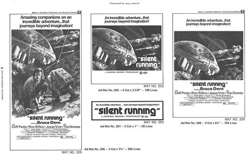 silent running pressbook