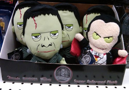 dracula frankenstein super deformed plush dolls