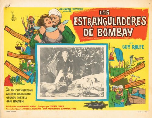 Los Estranguladores De Bombay Mexican Lobby Card