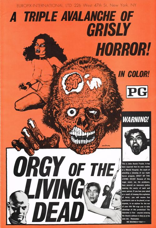 orgy of the living dead pressbook