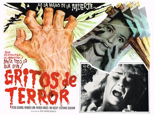 gritos de terror mexican lobby card