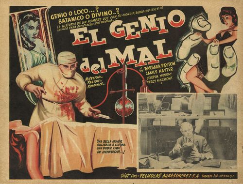 el genio del mal mexican lobby card