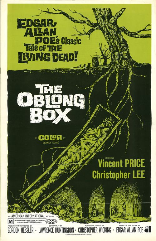 the oblong box pressbook