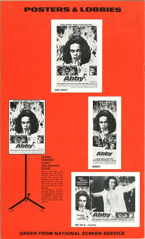 abby movie pressbook