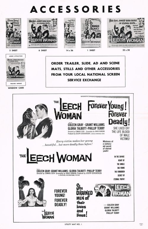 the leech woman pressbook