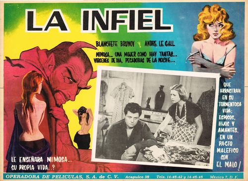 la infiel mexican lobby card