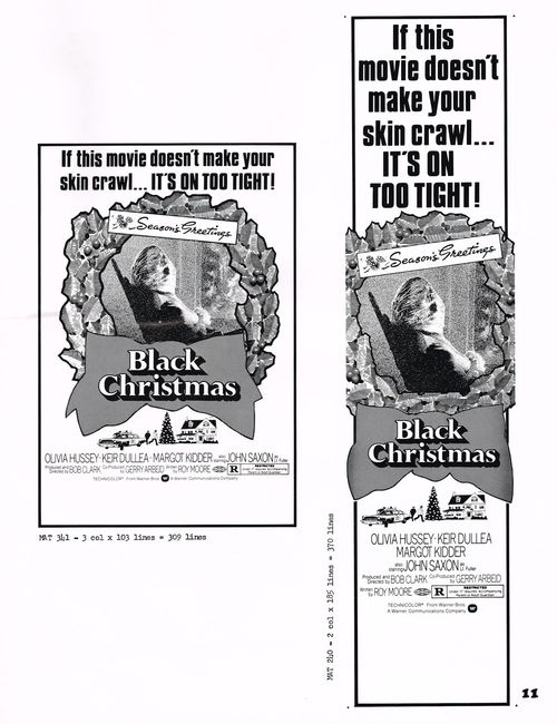 black christmas pressbook