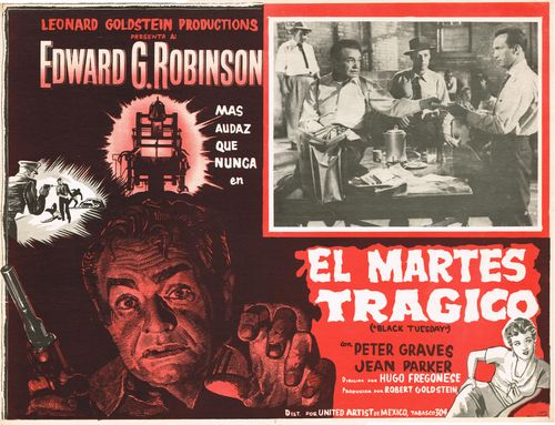 El Martes Tragico Mexican Lobby Card