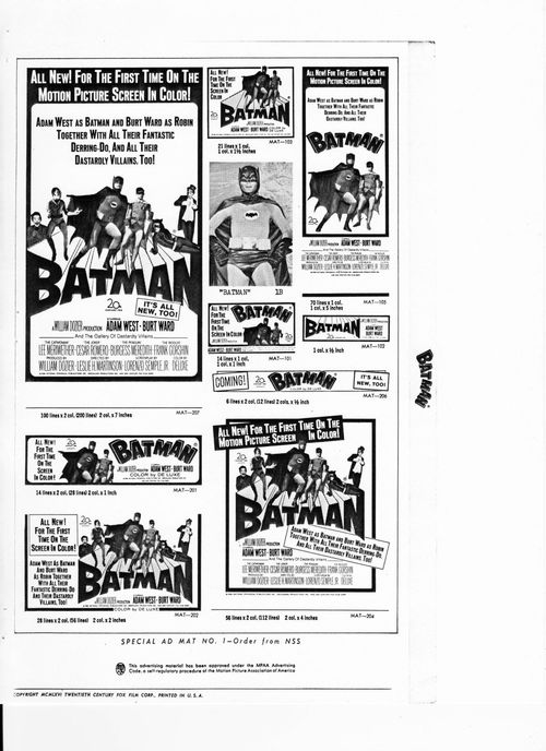 batman pressbook