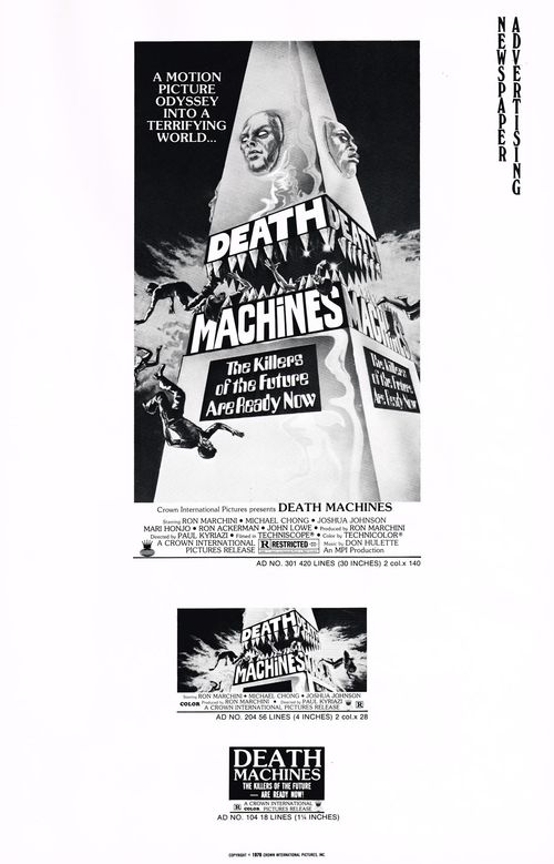 death machines pressbook