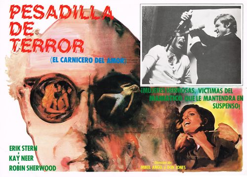 Pesadilla De Terror Mexican Lobby Card