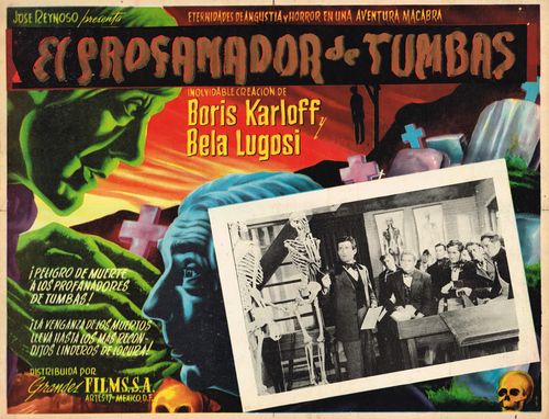 El Profamador De Tumbas Mexican Lobby Card