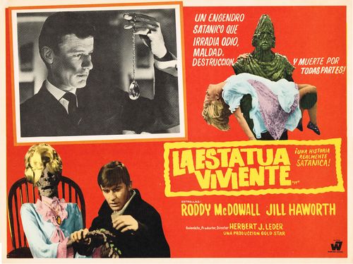 La Estatua Viviente Mexican Lobby Card