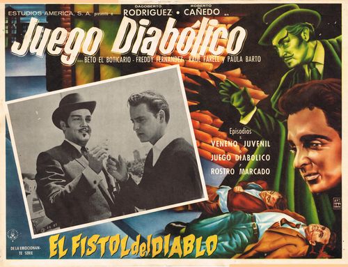 Juego Diabolico Mexican Lobby Card