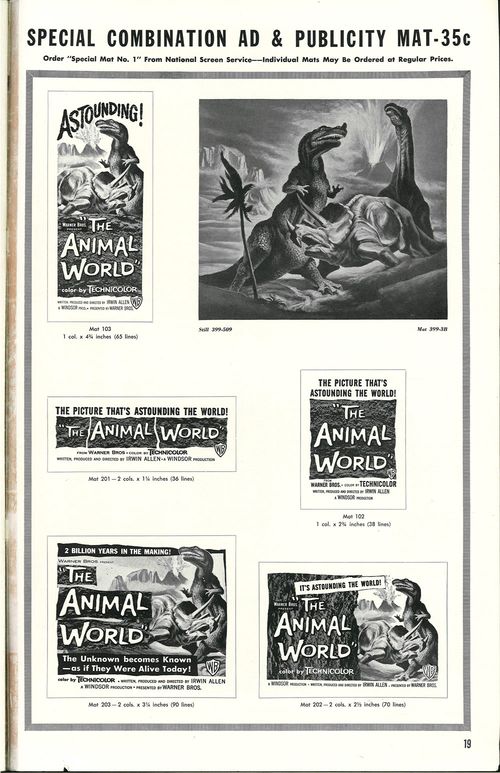 the animal world pressbook