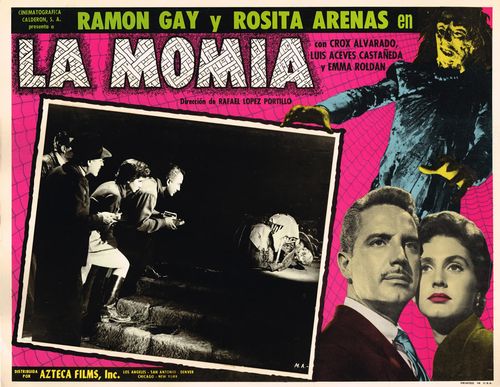 la momia mexican lobby card azteca