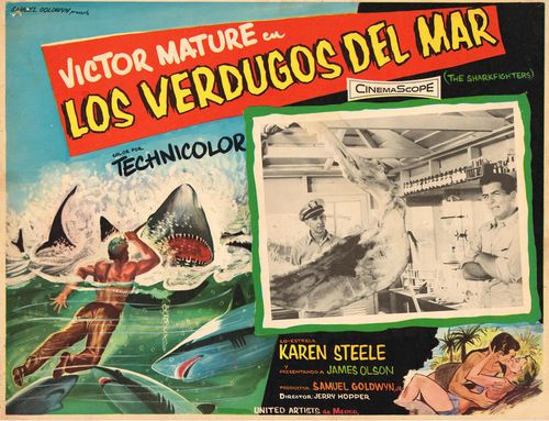 Los Verdugos Del Mar Mexican Lobby Card