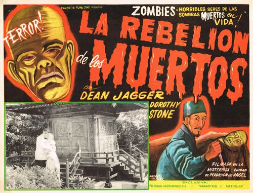 La Rebelion De Los Muertos Mexican lobby card