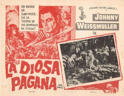 La Diosa Pagana Mexican Lobby Card