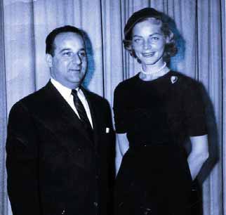 Johnny Dee with Lauren Bacall