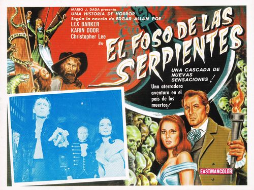 El Foso De Las Serpientes Mexican Lobby Card