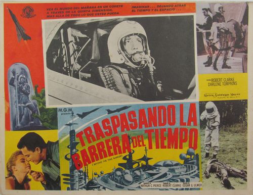 Traspasando La Barrera Del Tiempo Mexican lobby card