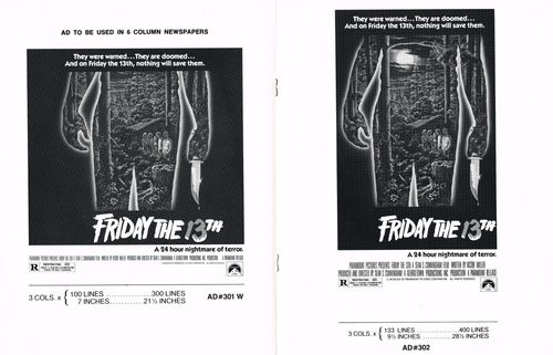 Friday The 13th (1980) Poster – Nightmare Toys