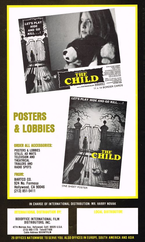 The Child Pressbook