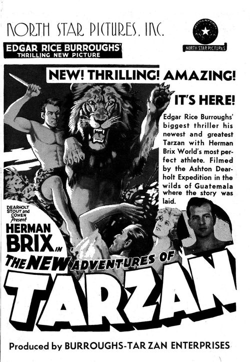 new adventures tarzan pressbook pb01