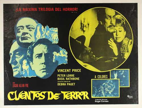 Mexican Lobby Card Cuentos De Terror