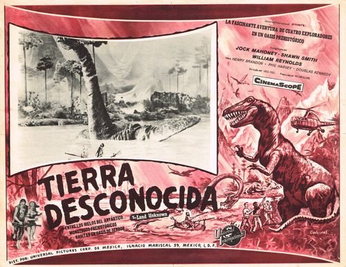 Mexican Lobby Card Tierra Desconocida