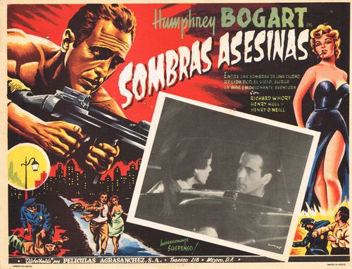 Mexican Lobby Card Sombras Asesinas