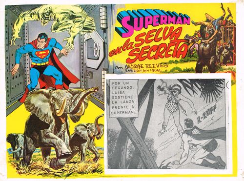 Mexican Lobby Card Superman