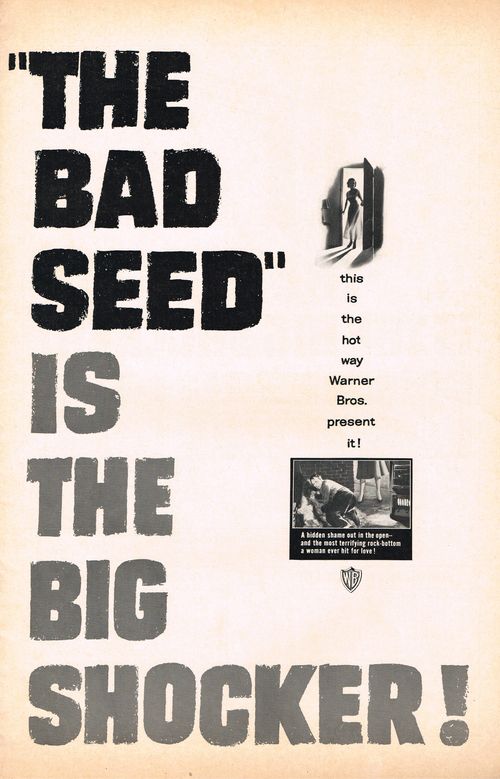 Bad seed pressbook