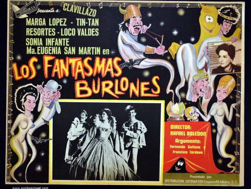 Los fantasmas burlones lobby card