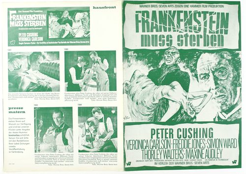 Hammer frankenstein pressbook 1