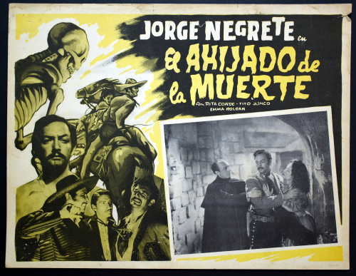 Ahijado de muerte Mexican lobby card