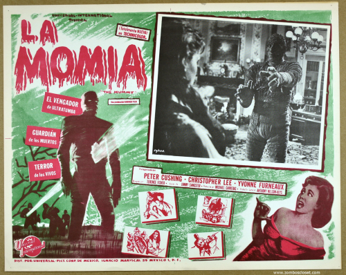 The Mummy mexican lobby card 2