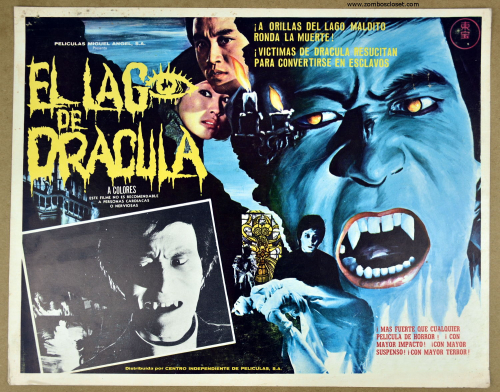 Lake of dracula lobby card