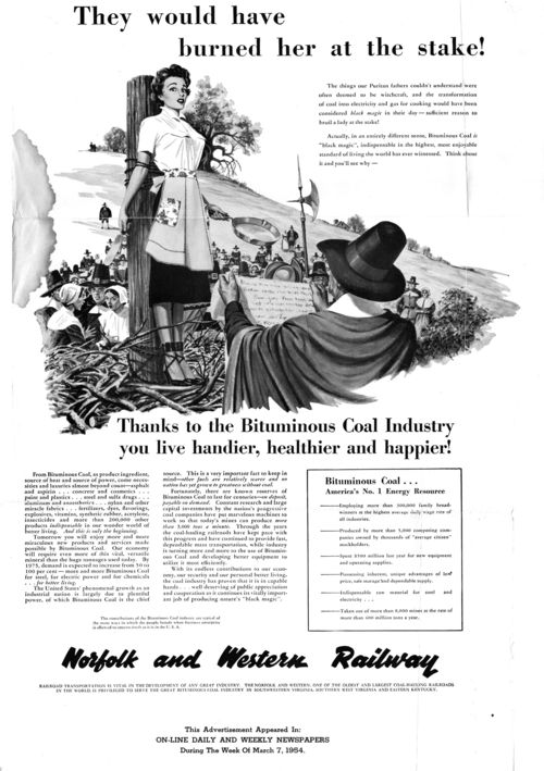 Coal advertisement