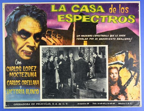 Casa espectros mexican lobby card