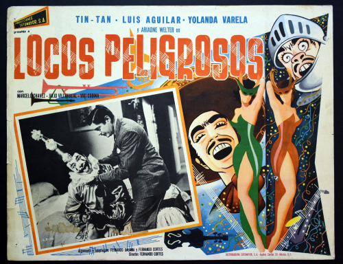 Locos peligrosos mexican lobby card